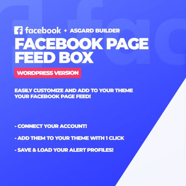 Facebook Page Feed Box WordPress Plugin