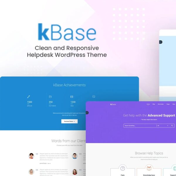 Knowledge Base WordPress Theme