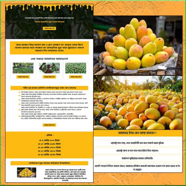 Mango - Cartflows Landing Page